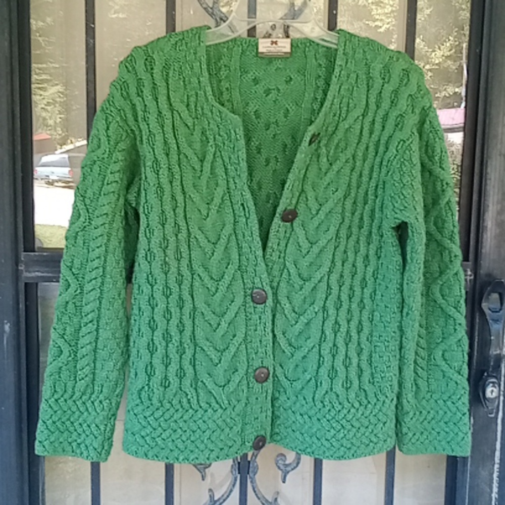 Irish made💯 Merino wool jacket
